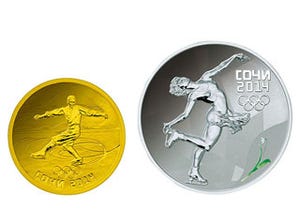 ソチ五輪開催間近! ロシアの銀行が発行した記念の金銀コインのお値段は…
