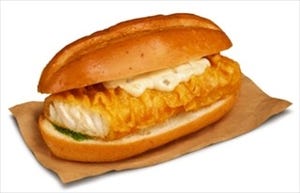 ケンタッキーフライドチキン、白身魚の「フライドフィッシュサンド」を発売