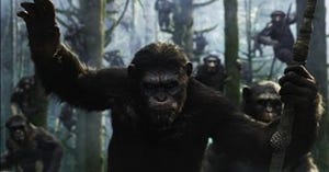 今秋公開『猿の惑星:新世紀』の最新映像公開! 驚愕の映像技術&スケール