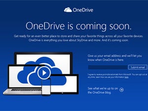 米Microsoft、「SkyDrive」を「OneDrive」に改称へ
