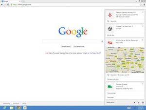 米Google、「Google Now」の情報をPC版Google Chromeで表示可能に