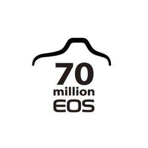 キヤノン、レンズ交換式カメラ「EOS」シリーズの累計生産7,000万台を達成