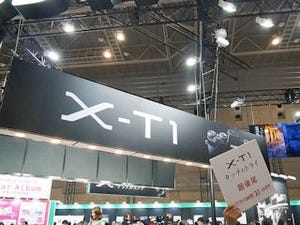 CP+2014 - 発売間近のミラーレスカメラ「FUJIFILM X-T1」に長蛇の列 - 富士フイルム