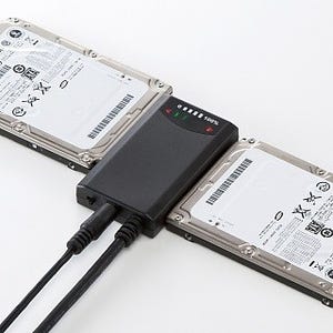 サンワサプライ、SATA/IDEのHDD/SSDをUSB3.0接続で使う変換ケーブル