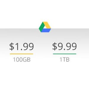 米Google、「Google ドライブ」の有料プラン値下げ - 1TBが月額9.99ドルに