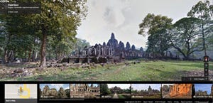 カンボジア・アンコール遺跡がストリートビューに - 100以上の史跡を公開