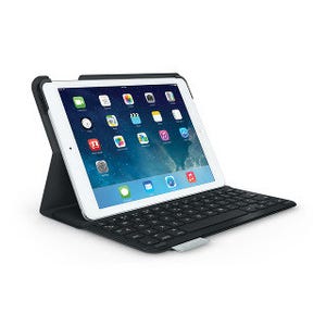 ロジクール、iPad Air専用の二つ折りケース兼スタンド付きBTキーボード
