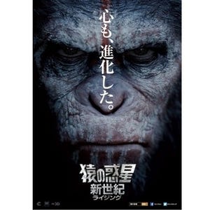 『猿の惑星:新世紀』日本公開は9月に決定! 劇場用ポスターも初公開
