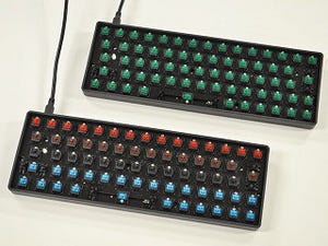 マニア心を萌やすCHERRY MX 緑軸キーボード & 赤/黒/青/茶の4軸混合キーボードを試す