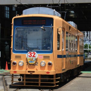 東京都交通局「2014路面電車の日」記念イベント - 赤おび・青おび撮影会も