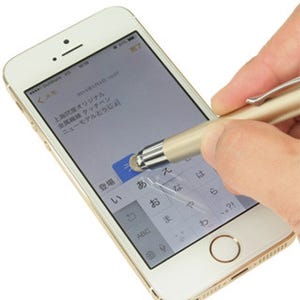 上海問屋、金属繊維のペン先を採用したスマホ/タブレット向けタッチペン