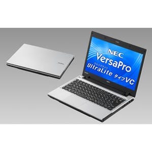NEC、耐圧150kgfのビジネス向けノートPC「VersaPro UltraLite タイプVC」