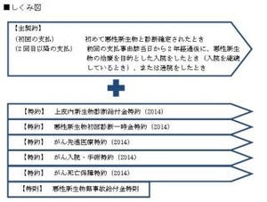 AIG富士生命、終身保障のがん保険「がんベスト・ゴールドα」を販売開始