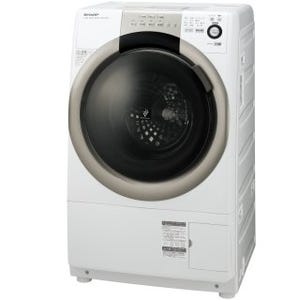 シャープ、60cm四方で設置できて低騒音なドラム型洗濯機など洗濯機4モデル