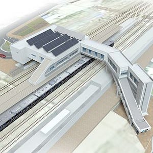 JR西日本、JR神戸線六甲道～灘間に2016年春設置予定の新駅で回生電力活用へ