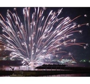 直径約500mの大花火も! 鹿児島県で桜島を背景に約1万5,000発の花火大会開催