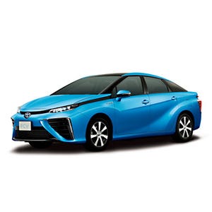 トヨタ、セダンタイプの燃料電池自動車「FCV」を公開 - 2014年度内に発売