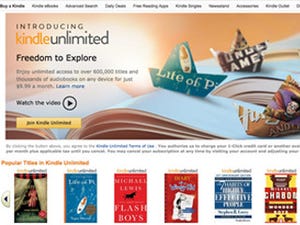 米Amazon、月額9.99ドルで電子書籍を無制限利用できる「Kindle Unlimited」