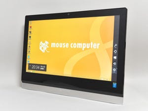 10点マルチタッチ対応の23.6型ディスプレイを備える一体型PC「MO-i2400S-SH」