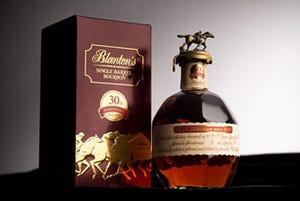 バーボンウイスキー「ブラントン30周年記念ラベルボトル」80本限定で発売