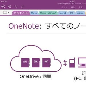 OneNoteのマルチプラットフォーム展開が進行中 - 阿久津良和のWindows Weekly Report