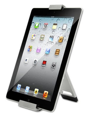 クーラーマスター、サンドブラスト加工のiPad/iPad mini用アルミ製スタンド