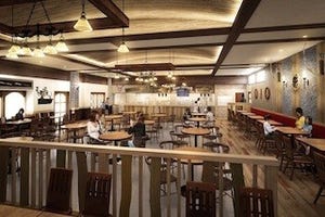 静岡県「遊園地ぐりんぱ」に大型レストラン「Wild Grill HUNGRY」オープン