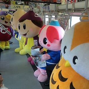 東武鉄道「キャラクタートレインツアー」沿線キャラ同乗、駅長との昼食会も
