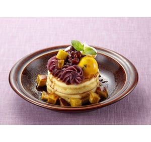 へーゼルナッツに南九州産紫芋! デニーズが秋の新作デザート4品を新発売