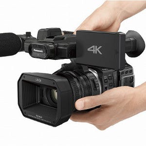 パナソニック、4K/60p撮影対応のプロ向けビデオカメラ - IFA 2014で発表