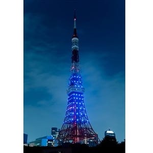 東京タワーが年に1回だけの"中秋の名月"特別ライトアップ--サンマ祭りも!