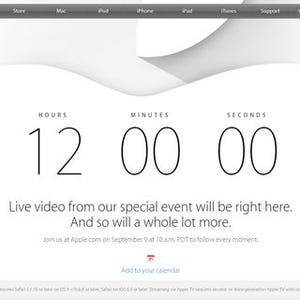 米Apple、スペシャルイベントのWeb中継実施 - 日本時間10日午前2時スタート