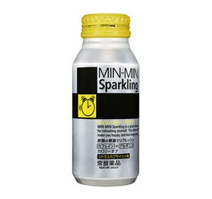 辛口&炭酸の刺激で眠気を吹き飛ばせ! 辛口炭酸「MIN-MIN Sparkling」発売