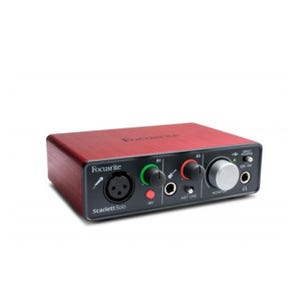 Focusriteのオーディオインタフェースの最小モデル「Scarlett Solo」を発売