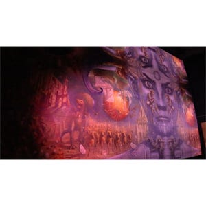 縦9m×横27m! 鏡に囲まれた「世界最大の油彩画」をLEDで特別演出 - 北海道
