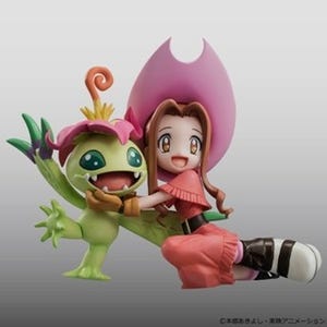 『デジモンアドベンチャー』ミミ＆パルモン、光子郎＆テントモンがGEMで立体化