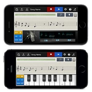 カシオ、2小節の鼻歌で1曲丸ごと自動作曲する「Chordana Composer」アプリ