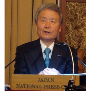 経団連会長の榊原定征氏、2030年までに目指すべき国家像「人口1億人を維持」