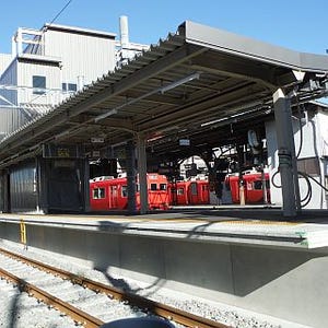 名古屋鉄道知立駅、高架化工事の一環で一部ホームを仮線切替え - 2/28から
