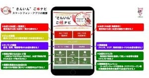 島根銀行、島根・鳥取の店をPRするスマホアプリ「"さんいん"ご縁ナビ」開始