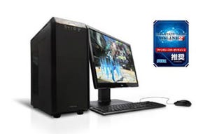 iiyama PC、GeForce GTX 960搭載のPSO2推奨PC - ゲーム内アイテム付属