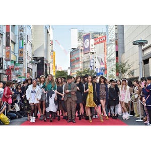 神社の参道がランウェイに! 「渋谷ファッションウイーク」開催
