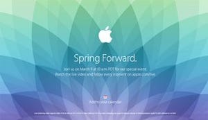 Apple、3月9日に特別イベント開催 - 「Apple Watch」 発売日発表か