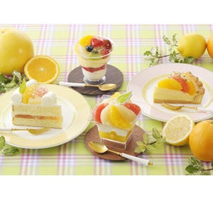 銀座コージーコーナーが"柑橘"をテーマにした新作スイーツ9品を発売