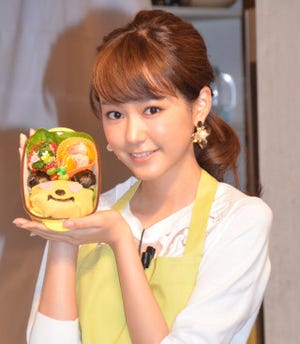 桐谷美玲、"キャラ弁"作りに挑戦!「お弁当を持ってのんびりデートしたい」