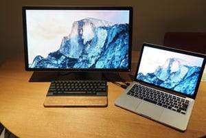 MacとiPadの悦楽生活50 #EtsuMac50 - 19 4Kディスプレイをつないで、MacBook ProとMacBookを比較する