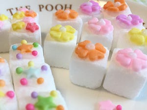 可愛い角砂糖デコを手軽に作る方法 - お茶会への持参もOK!
