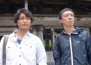 安田顕、映画監督･野口照夫と"廃虚"を訪問「美しさを感じることができた」