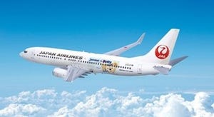 JAL、ダッフィー特別塗装機を7月より就航! 誕生10周年を空から祝福