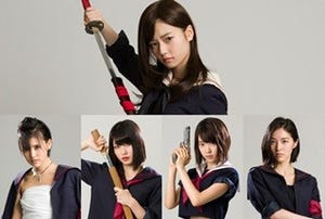 AKB48島崎遥香主演『マジすか学園5』、スケール拡大で3話以降はHulu配信